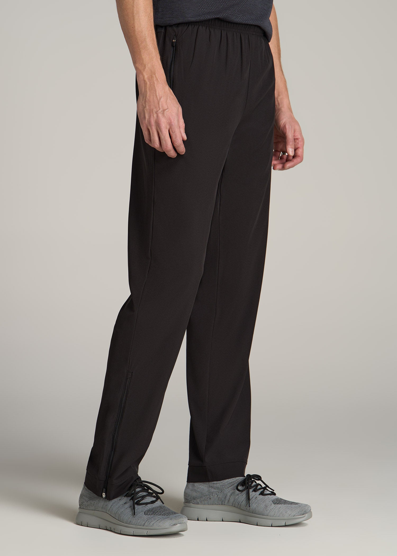 Pants Men's Black Ripped Jeans Men's Fashion Casual Straight Slim Trousers  Pencil Pants Black 40 : Amazon.ca: Clothing, Shoes & Accessories